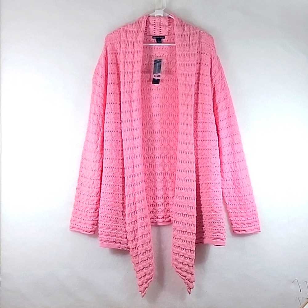 NWT Westbound Woman Open Front Cardigan Duster Size 1X